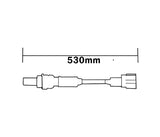 SKU11174 SENSOR DE OXIGENO DESPUES DEL CATALIZADOR 530MM MARCA JAPEMA