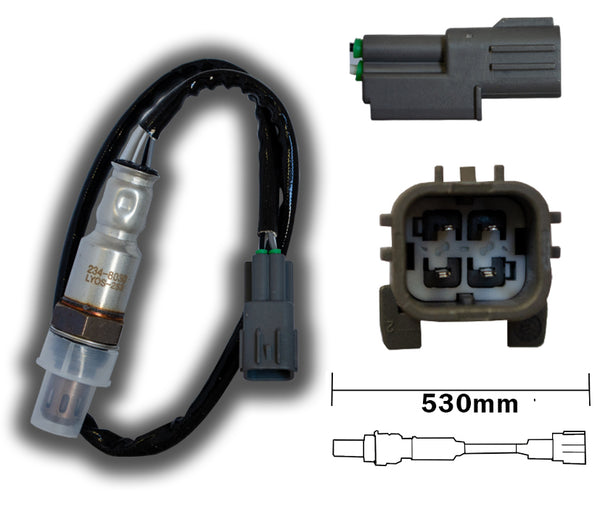 SKU11174 SENSOR DE OXIGENO DESPUES DEL CATALIZADOR 530MM MARCA JAPEMA