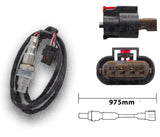 SKU10836 SENSOR DE OXIGENO DESPUES DEL CATALIZADOR 4 TERMINALES 975MM LARGO MARCA JAPEMA