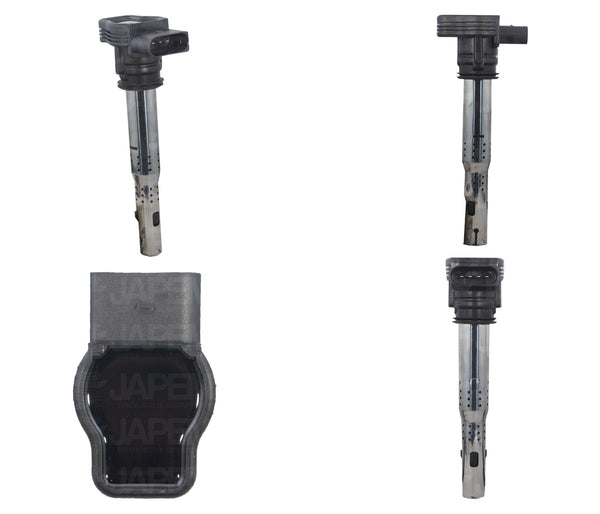 SKU11591 BOBINA ENCENDIDO UNA POR PISTON 4 TERMINALES MARCA JAPEMA