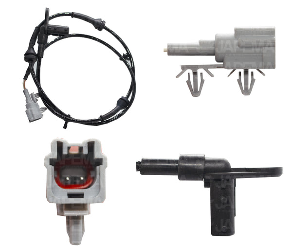 SKU11780 SENSOR DE VELOCIDAD FRENOS ABS TRASERO DERECHO MARCA JAPEMA