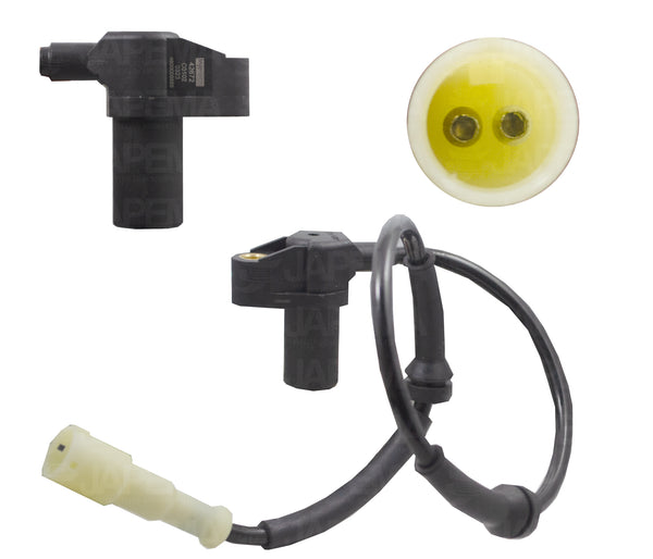 SKU10197 SENSOR DE VELOCIDAD FRENOS ABS DELANTERO DERECHO E IZQUIERDO MARCA JAPEMA