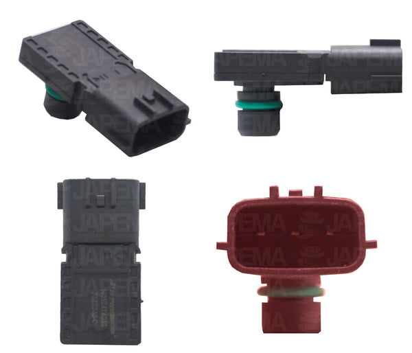 SKU11570 SENSOR MAP PRESION ABSOLUTA DEL MULTIPLE DE ADMISION 3 TERMINALES MARCA JAPEMA