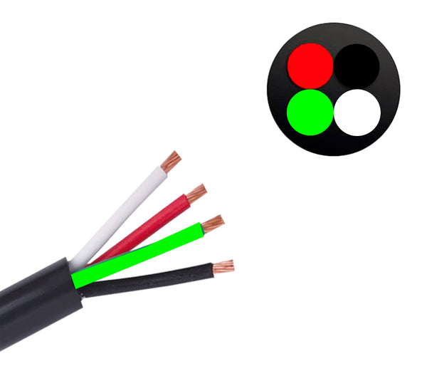 SKU51 CABLE MULTICONDUCTOR 4 LINEAS CALIBRE 14 POR METRO MARCA JAPEMA