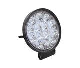 SKU4635 FARO AUXILIAR LED REDONDO SPOT 4" BASE DE PLASTICO 12V-24V 14 LEDS 27W 6000K MARCA JAPEMA