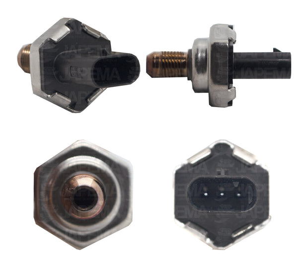 SKU11235 SENSOR DE PRESION DE GASOLINA 3 TERMINALES MARCA JAPEMA