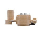 SKU10902 REGULADOR MITSUBISHI 12V, TERMINALES S-IG-L, VOLTAJE 28.3 MARCA JAPEMA