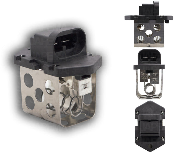 SKU234 RESISTENCIA DE MOTOVENTILADOR 2 TERMINALES MARCA ECONOMICA