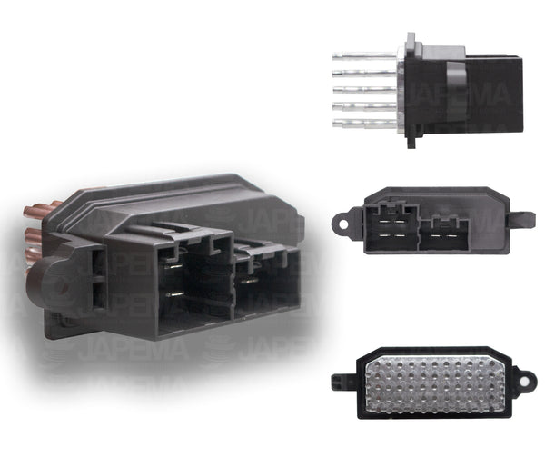 SKU12003 RESISTENCIA DE MOTOVENTILADOR 6 TERMINALES MARCA JAPEMA