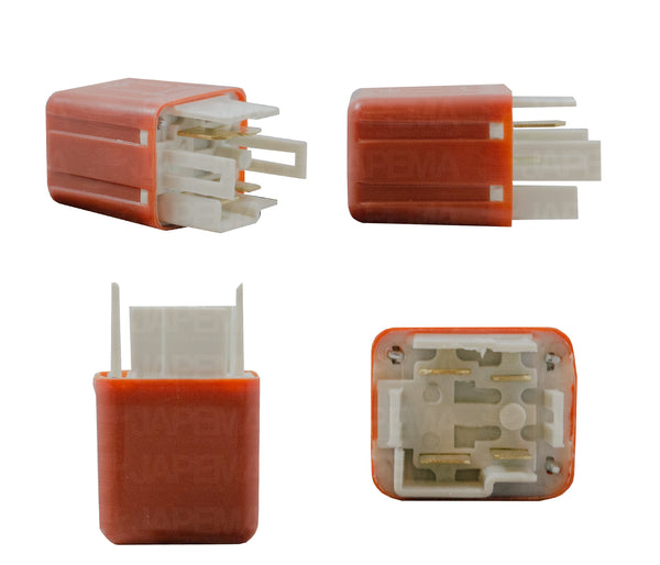 SKU4312 RELEVADOR 4 TERMINALES 12V MARCA JAPEMA