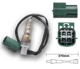 SKU13672 SENSOR DE OXIGENO (OS) ANTES Y DESPUES DEL CATALIZADOR 4 TERMINALES 370MM MARCA JAPEMA