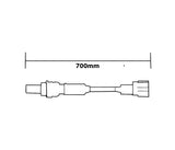 SKU11185 SENSOR DE OXIGENO ANTES Y DESPUES DEL CATALIZADOR 700MM MARCA JAPEMA