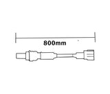 SKU4630 SENSOR SG DE OXIGENO 4 TERMINALES 800MM LARGO MARCA JAPEMA