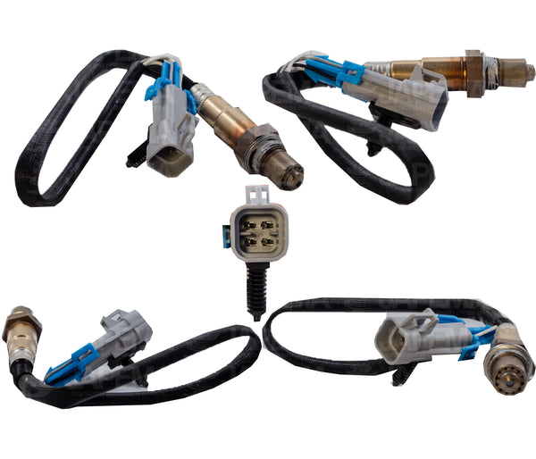 SKU1284 SENSOR DE OXIGENO ANTES DEL CATALIZADOR 4 TERMINALES 400MM MARCA JAPEMA