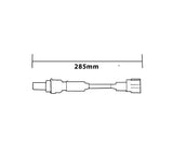 SKU12314 SENSOR DE OXIGENO DESPUES DEL CATALIZADOR 285MM MARCA JAPEMA