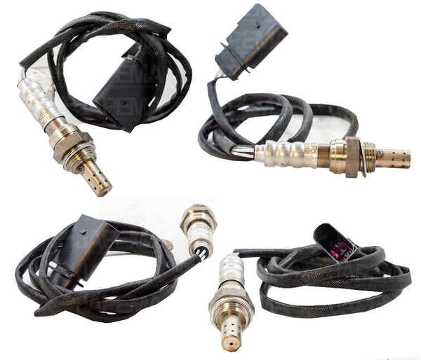 SKU13606 SENSOR DE OXIGENO ANTES Y DESPUES DEL CATALIZADOR 4 TERMINALES 500MM MARCA JAPEMA