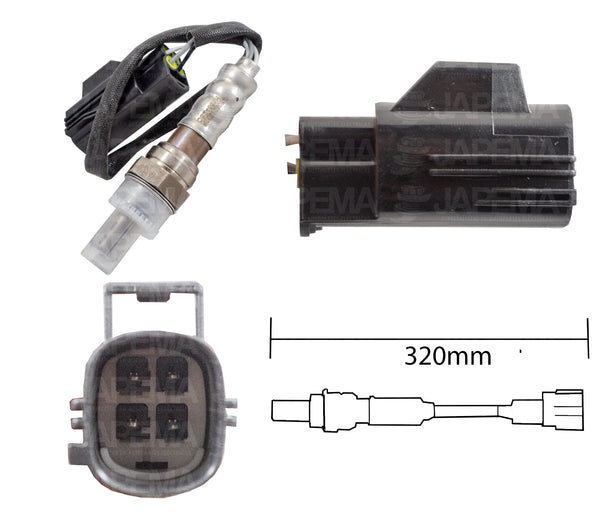 SKU13021 SENSOR DE OXIGENO DESPUES DEL CATALIZADOR 320MM MARCA JAPEMA