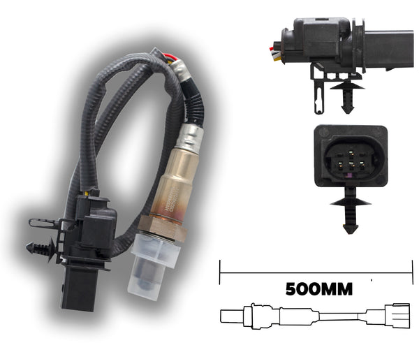 SKU5000 SENSOR DE OXIGENO ANTES DEL CATALIZADOR 6 TERMINALES 5 CABLES 500MM MARCA JAPEMA