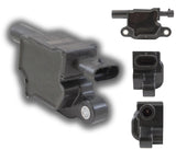 SKU10326 BOBINA ENCENDIDO UNA POR PISTON 4 TERMINALES MARCA JAPEMA