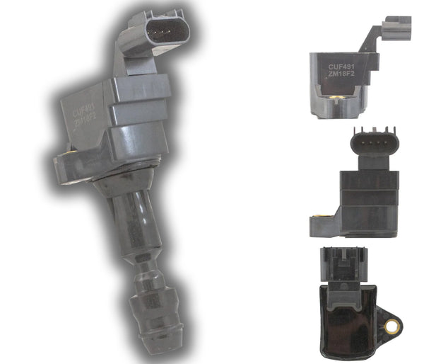 SKU11518 BOBINA ENCENDIDO UNA POR PISTON 4 TERMINALES MARCA JAPEMA
