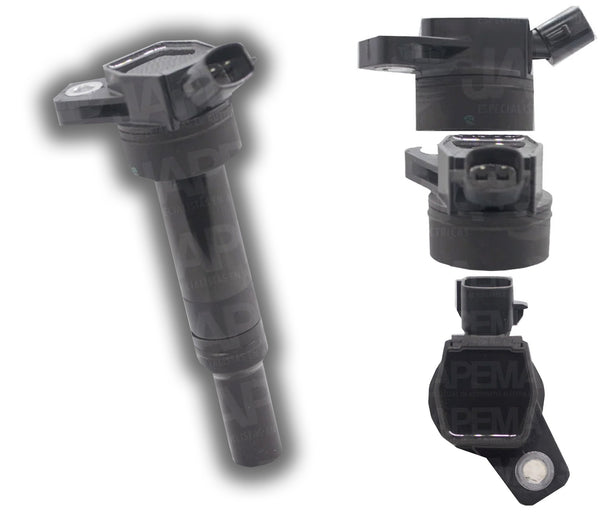 SKU13756 BOBINA ENCENDIDO UNA POR PISTON 2 TERMINALES MARCA JAPEMA