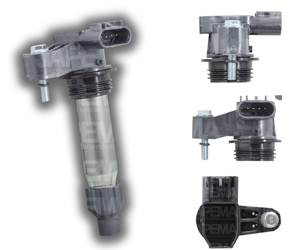 SKU9348 BOBINA ENCENDIDO UNA POR PISTON 4 TERMINALES MARCA JAPEMA