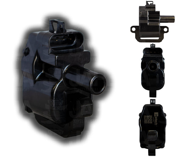 SKU8771 BOBINA ENCENDIDO UNA POR PISTON 4 TERMINALES MARCA JAPEMA