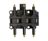 SKU7306 BOBINA ENCENDIDO ELECTRONICO 4 TERMINALES MARCA JAPEMA