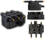 SKU7306 BOBINA ENCENDIDO ELECTRONICO 4 TERMINALES MARCA JAPEMA