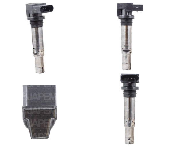 SKU1291 BOBINA DE ENCENDIDO UNA POR PISTON 4 TERMINALES MARCA JAPEMA