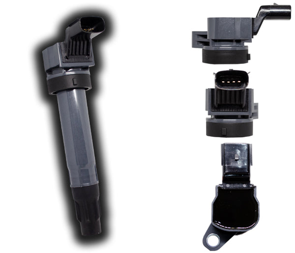SKU10583 BOBINA DE ENCENDIDO UNA POR PISTON 4 TERMINALES MARCA JAPEMA