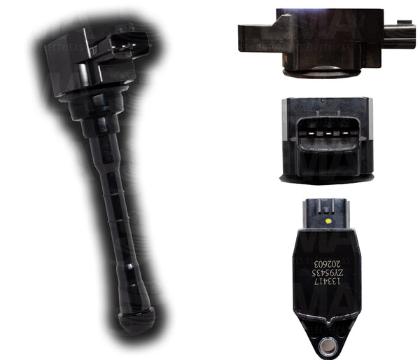SKU1450 BOBINA ENCENDIDO UNA POR PISTON 3 TERMINALES MARCA JAPEMA