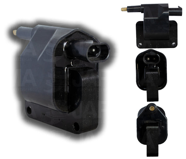 SKU4104 BOBINA ENCENDIDO ELECTRONICO 2 TERMINALES MARCA JAPEMA
