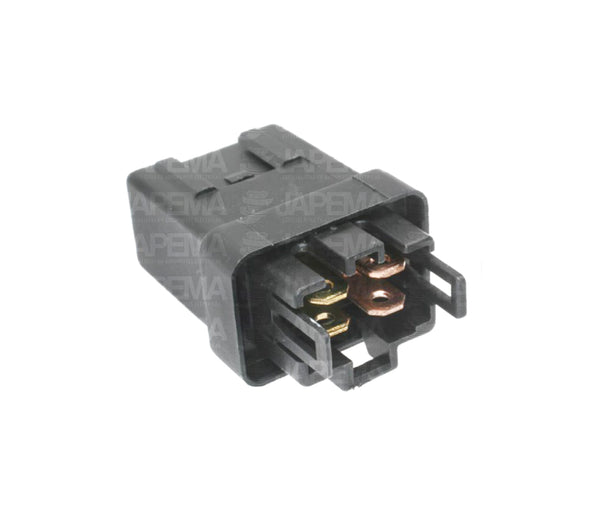 SKU2593 RELEVADOR 4 TERMINALES 12V CORRIENTE DE ACCESORIOS MARCA JAPEMA
