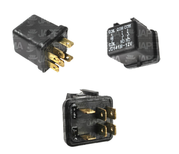 SKU6609 RELEVADOR 6 TERMINALES 12V 30AMP ACCESORIOS MARCA JAPEMA