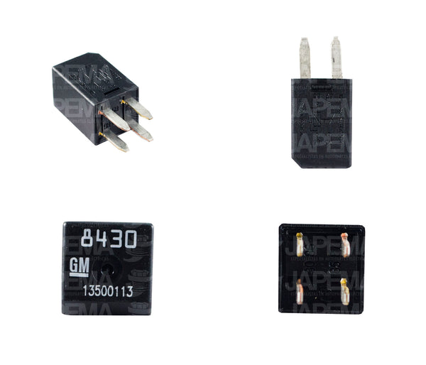 SKU13138 RELEVADOR 4 TERMINALES 12V 30AMP MARCA JAPEMA