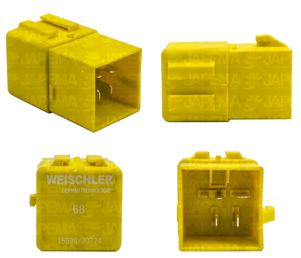 SKU5630 RELEVADOR 5 TERMINALES 12V 30AMP HVAC MARCA JAPEMA