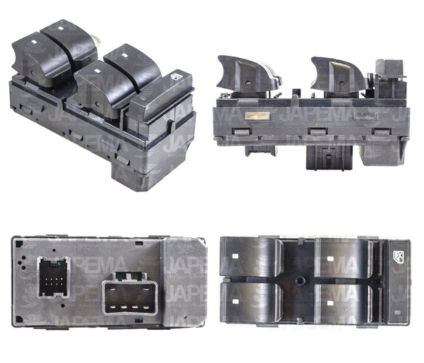 SKU6357 INTERRUPTOR MAESTRO DE VENTANAS ELECTRICAS CHEVROLET, GMC MARCA JAPEMA