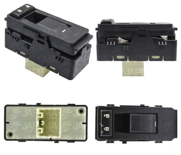 SKU12101 INTERRUPTOR SENCILLO DE VENTANA ELECTRICA CHRYSLER, DODGE, JEEP, MITSUBISHI MARCA JAPEMA