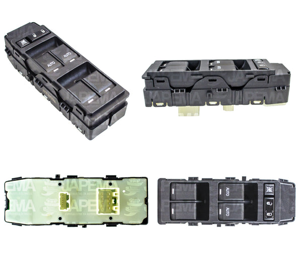 SKU13932 INTERRUPTOR MAESTRO DE VENTANAS ELECTRICAS Y SEGUROS ELECTRICOS CHRYSLER, DODGE, JEEP MARCA JAPEMA
