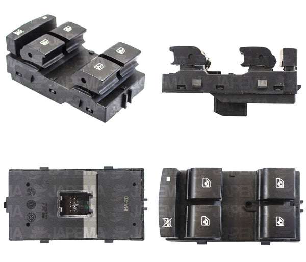 SKU12901 INTERRUPTOR MAESTRO DE VENTANAS ELECTRICAS BUICK, CHEVROLET MARCA JAPEMA