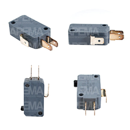SKU9680 INTERRUPTOR DE MICROSWITCH MULTIPLE 3TERMINALES E1Z200A02 MARCA ECONOMICA