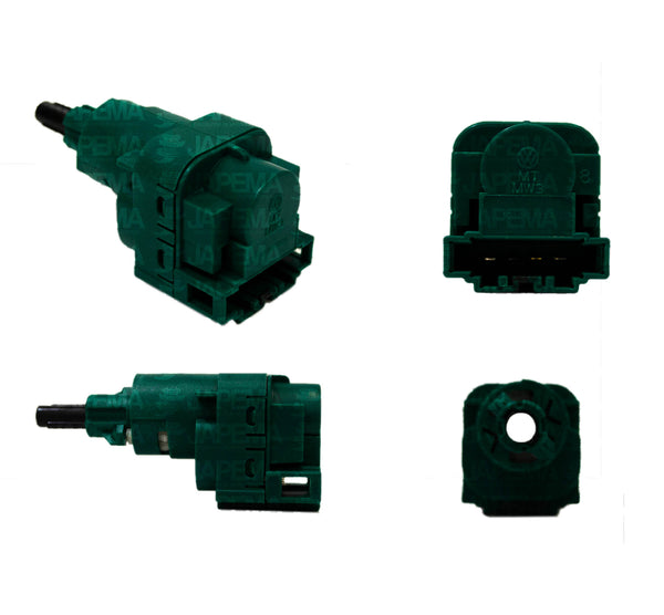 SKU9635 INTERRUPTOR DE FRENO 4 TERMINALES AUDI, SEAT VOLKSWAGEN 1995-2015 MARCA JAPEMA