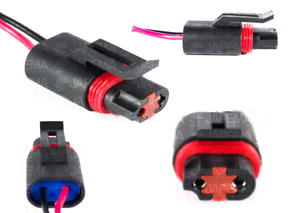 SKU5654 CONECTOR 2 TERMINALES MARCA ECONOMICA