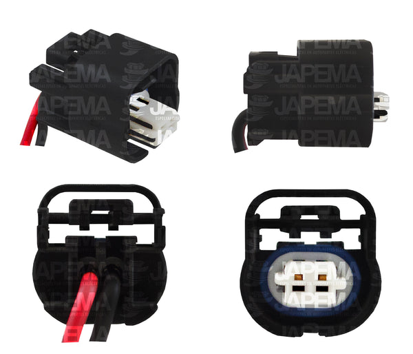 SKU12060 CONECTOR / ARNES 2 TERMINALES SENSOR CAM, VALVULA DE TIEMPO VARIABLE MARCA JAPEMA