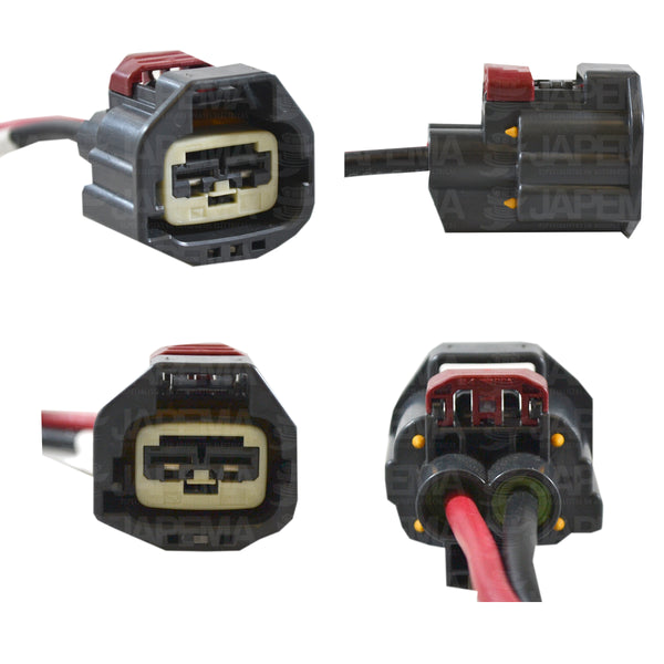 SKU11685 CONECTOR / ARNES 2 TERMINALES VENTILADOR FORD, GMC MARCA JAPEMA