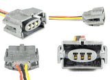 SKU7637 CONECTOR / ARNES 3 TERMINALES  MARCA ECONOMICA