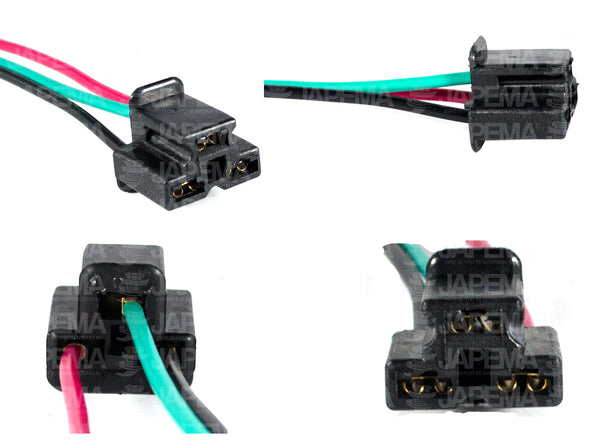 SKU186 CONECTOR / ARNES 3 TERMINALES MARCA ECONOMICA