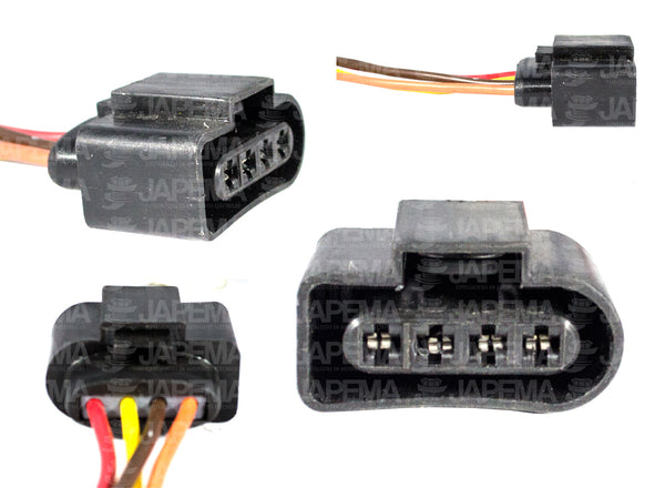 SKU5398 CONECTOR 4 TERMINALES MARCA JAPEMA