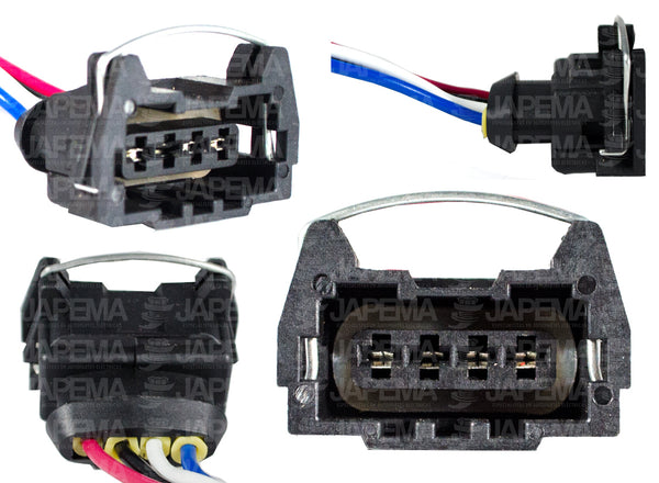 SKU9145 CONECTOR 4 TERMINALES  MARCA ECONOMICA